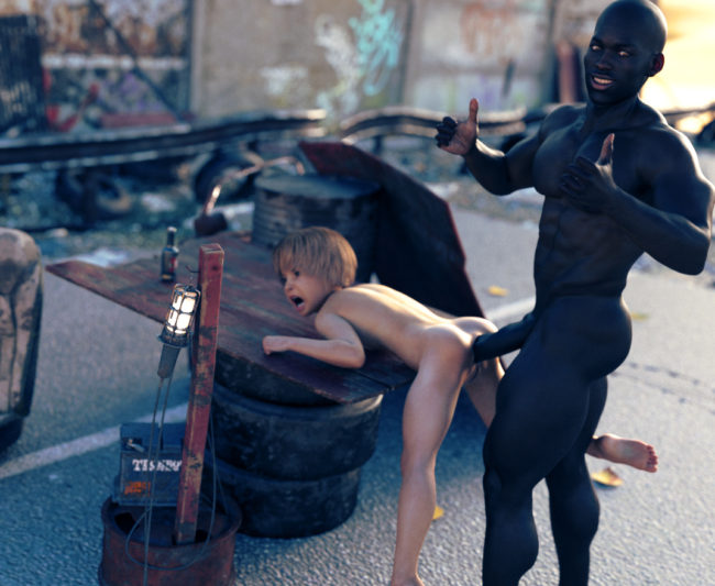 Sabine Heinrich 3D Shotacon-Lolicon Collection Vol.