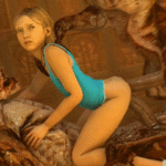 Game whores lolicon 3D pack (Last Of Us Sarah) Vol.