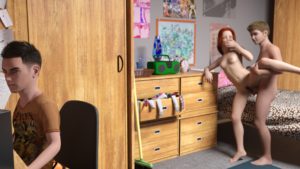 little loli fucks with brother's friend secretly from brother 3d porn xxx