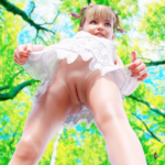 loli lifts her skirt and shows pussy 3d porn xxx