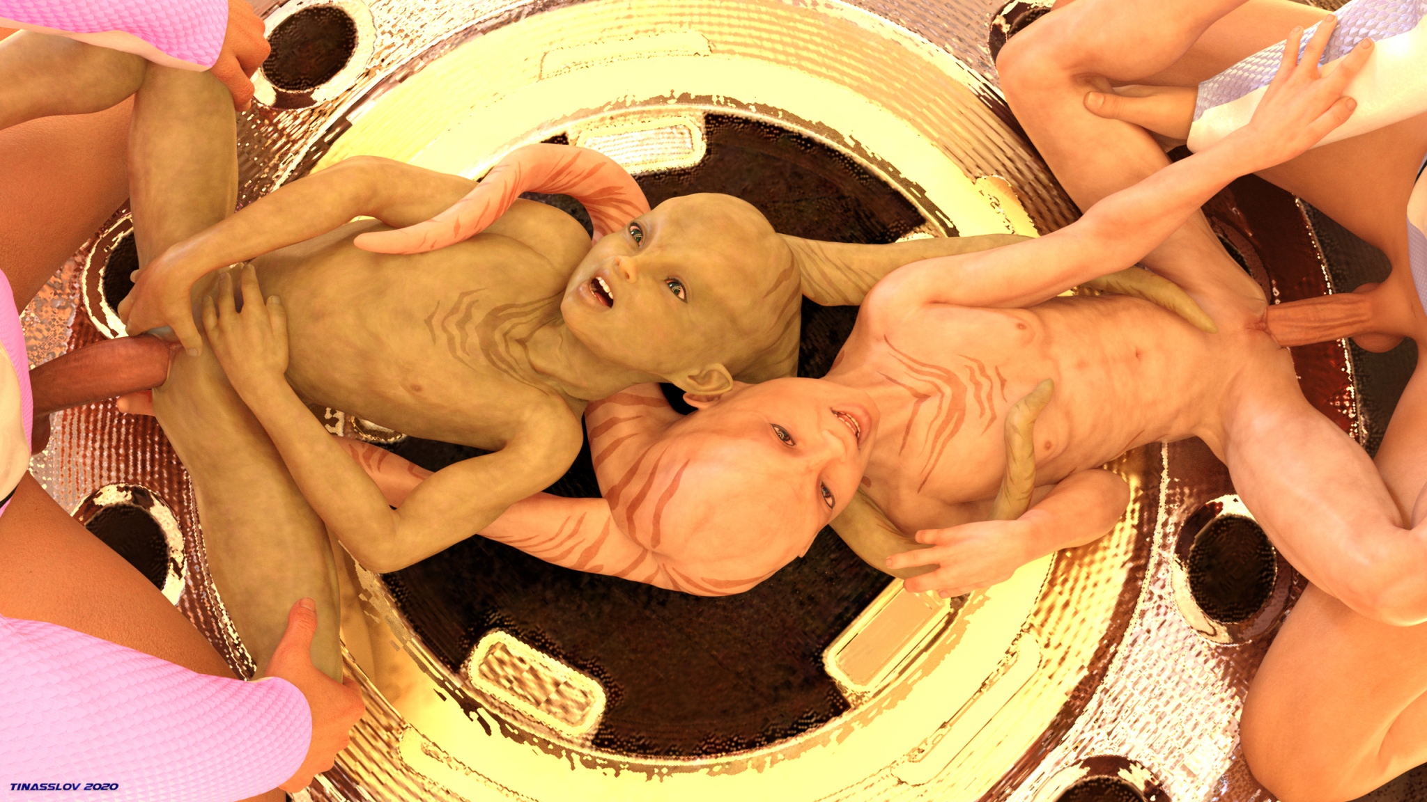 Space Travelers Fuck Alien Loli In Spaceship 3d porn xxx