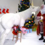 horse unicorn fucks little elf girl santa's helper 3d porn xxx