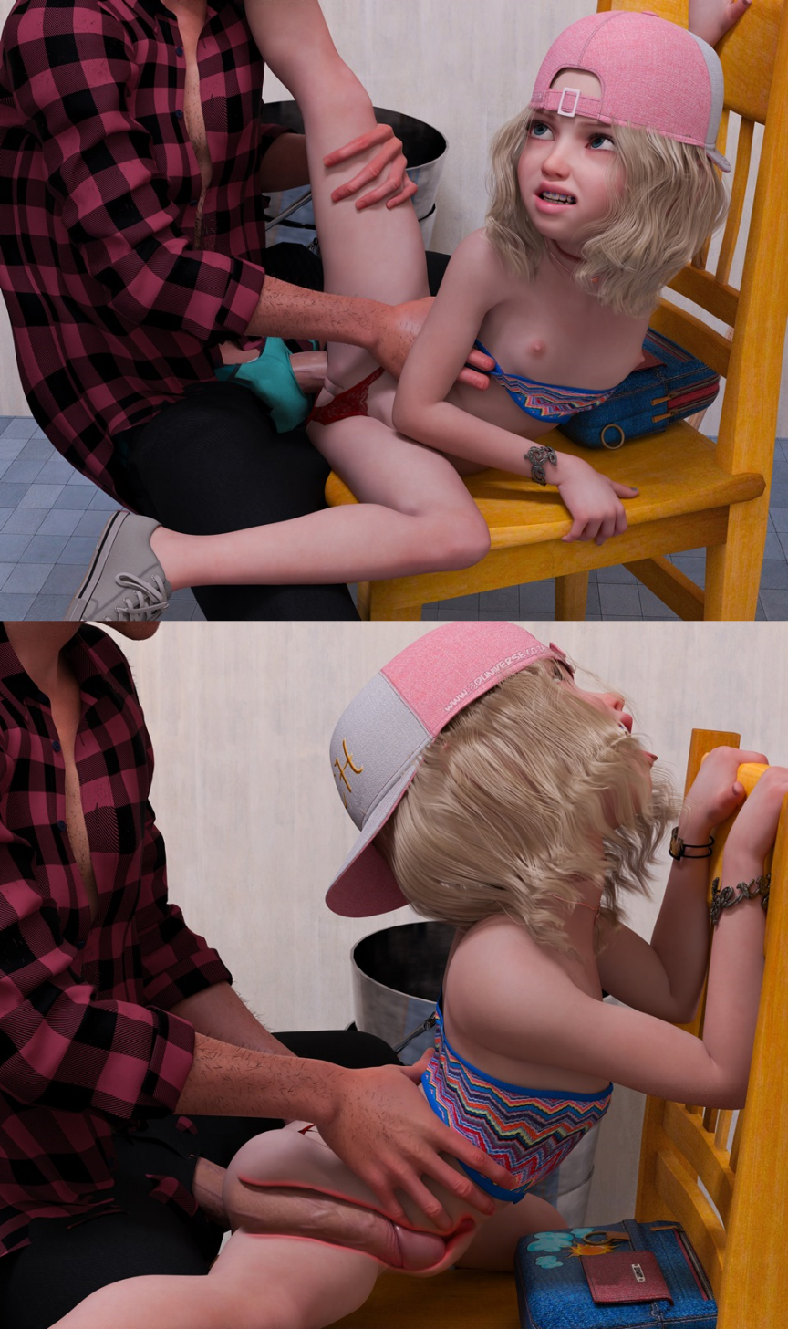 little naughty girl bitch fucks with the teacher in the backroom school sex 3d porn xxx