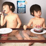 Twins Sister Suck Daddy's Dick During Breakfast 3d lolicon xxx