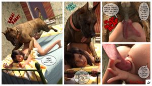 loli teen fucks dog 3d comix