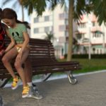 daughter jerks off daddy's dick in the park while walking 3d