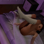 daughter undresses and spreads her legs 3d lolicon video animation