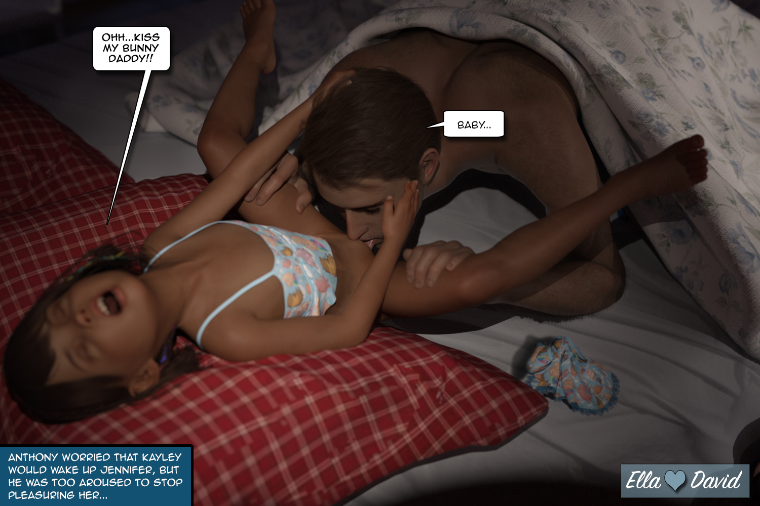 云裳与大卫 3D 萝莉漫画第 8 卷