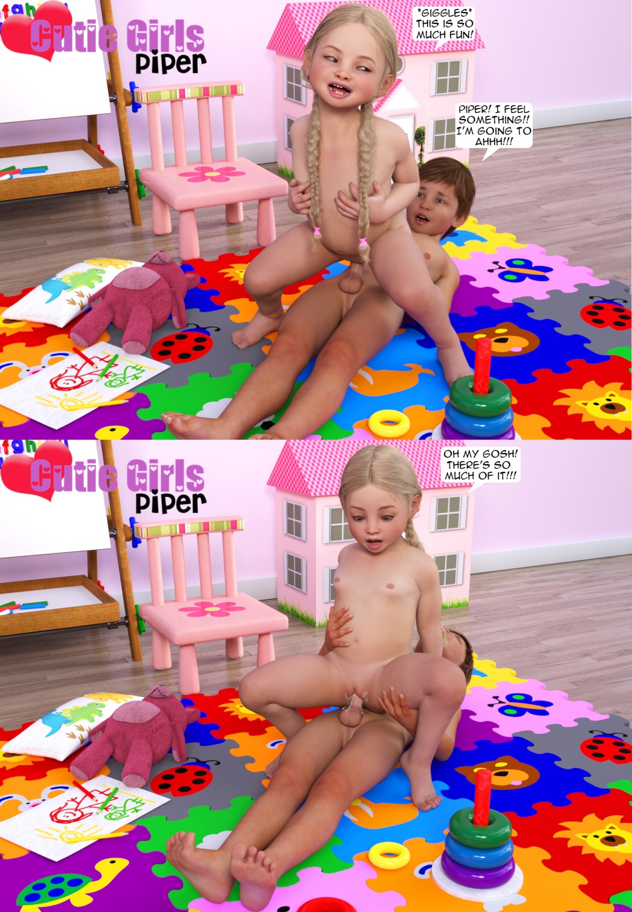 可爱女孩系列 3D Lolicon Vol.12