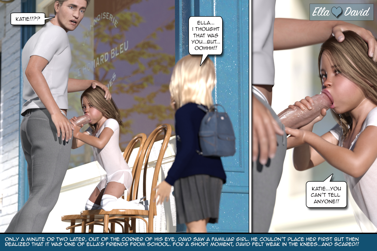 云裳与大卫 3D 萝莉漫画第 9 卷