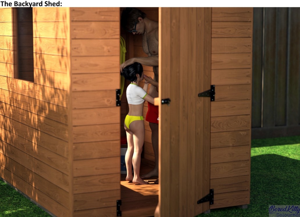 爸爸的完美周末 3D 萝莉漫画第二卷